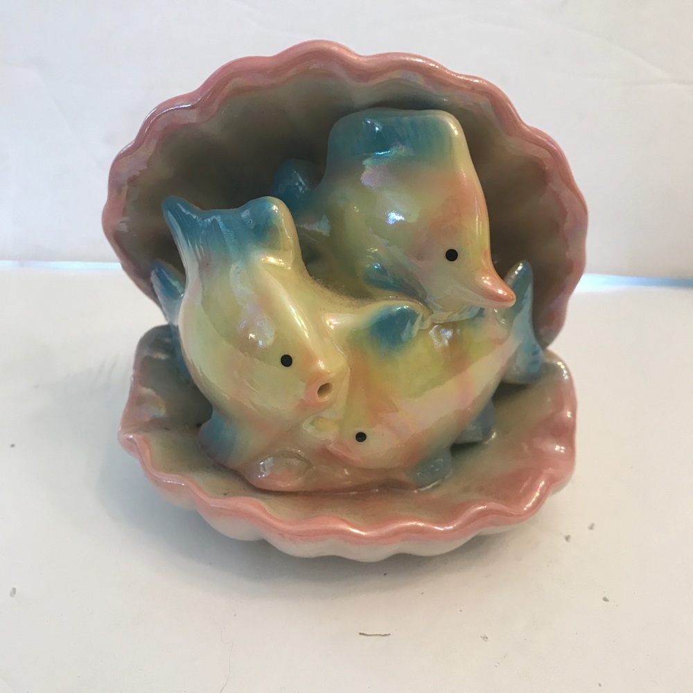 Vintage Ceramic Shell & Fish - Picture 6 of 6